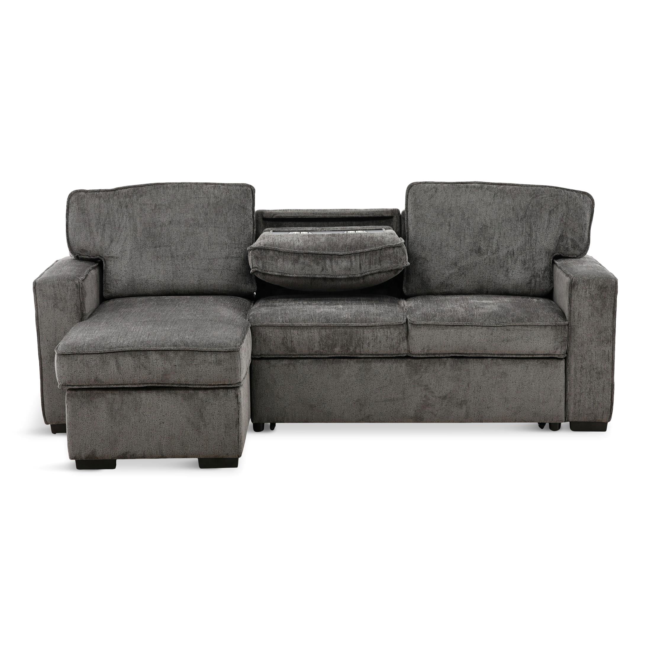 Amir 2-Piece Sectional with Sofa Bed - Set