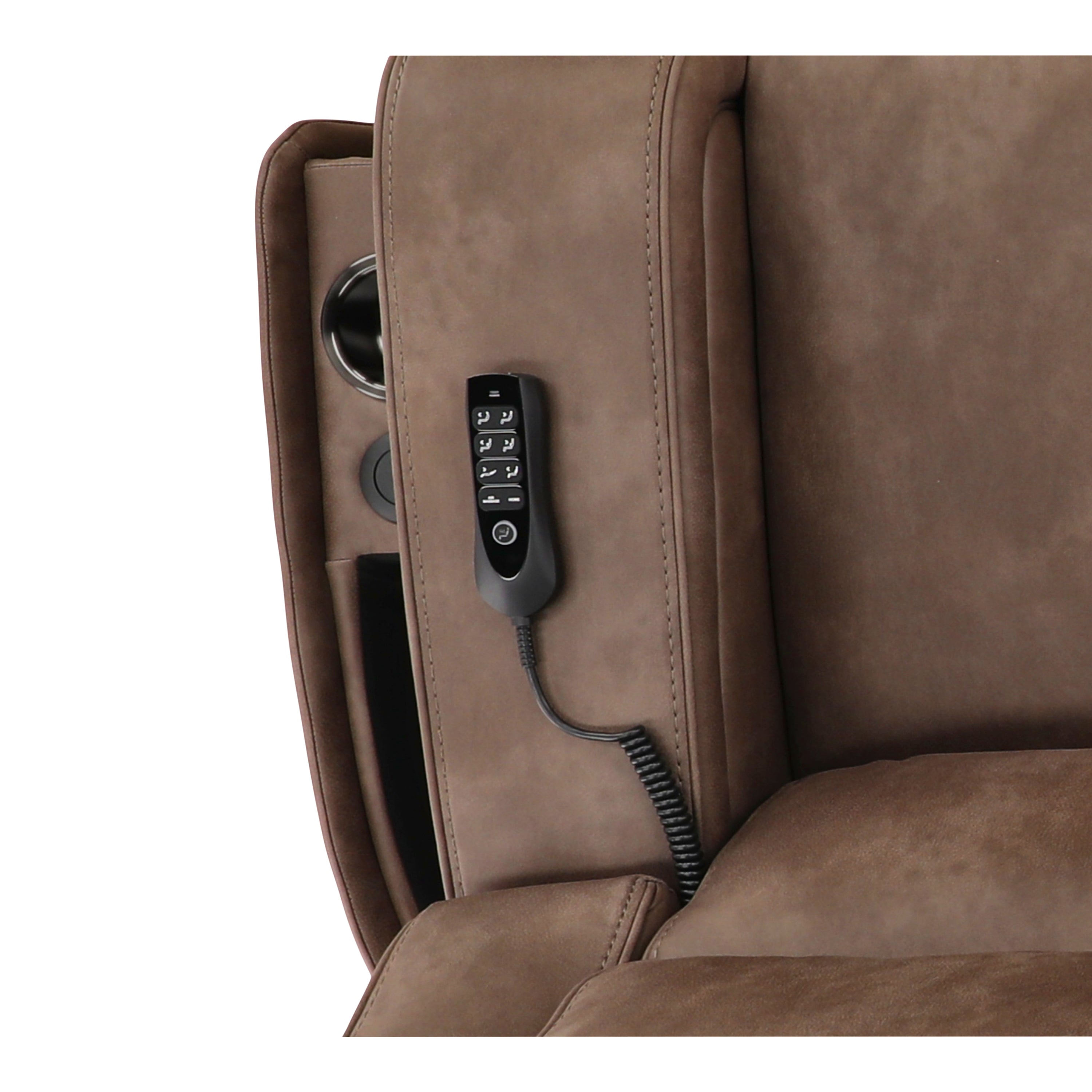 Headliner Home Theater Power Reclining Sofa - Fabric