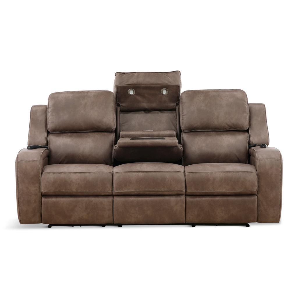 Headliner Home Theater Power Reclining Sofa - Fabric
