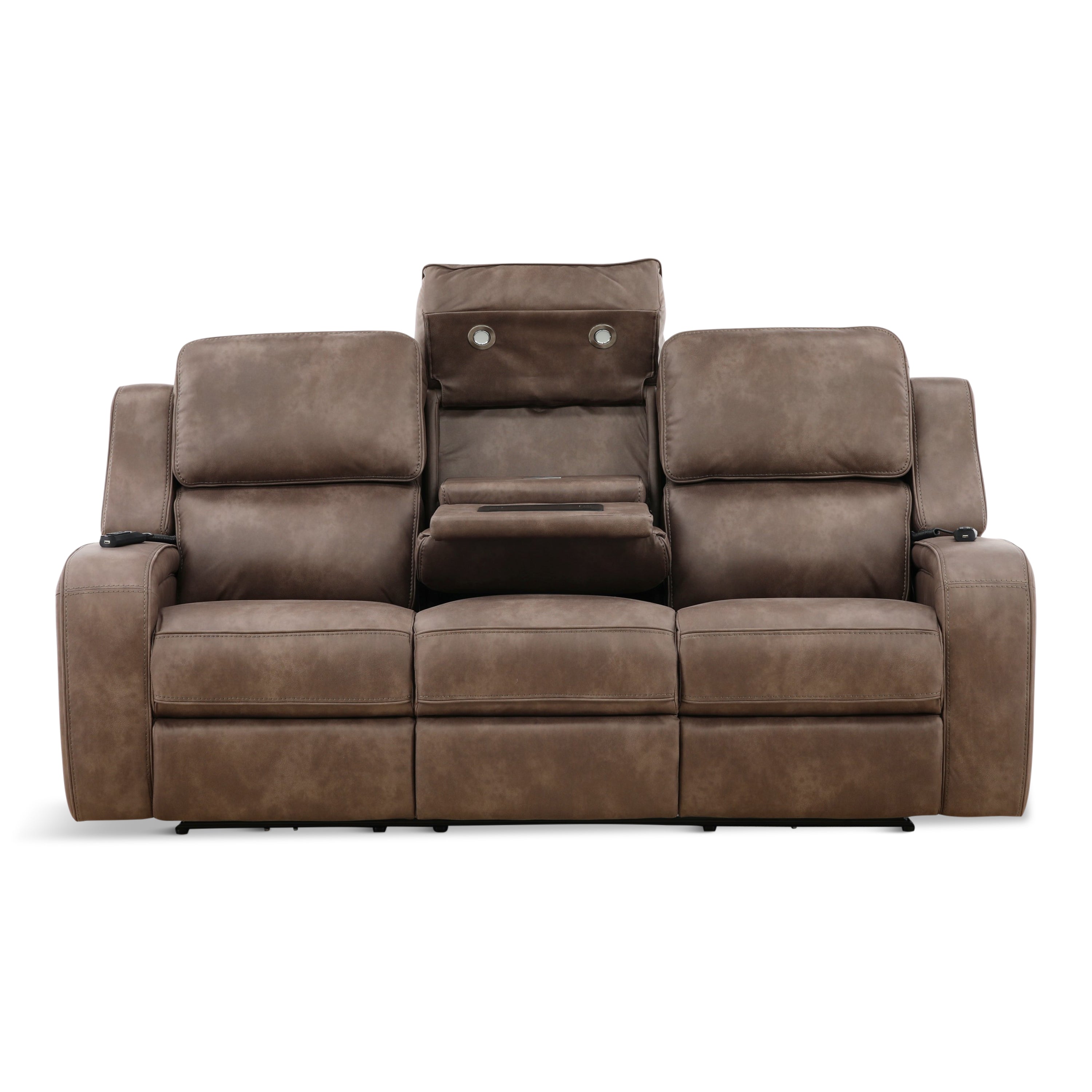 Headliner Home Theater Power Reclining Sofa - Fabric