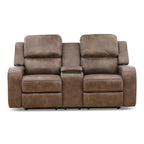 Headliner Power Reclining Console Loveseat - Fabric