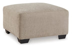Brogan Bay Oversized Accent Ottoman - Fabric