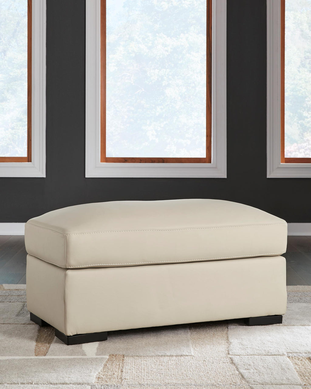 Treasure Trove Ottoman - Almond
