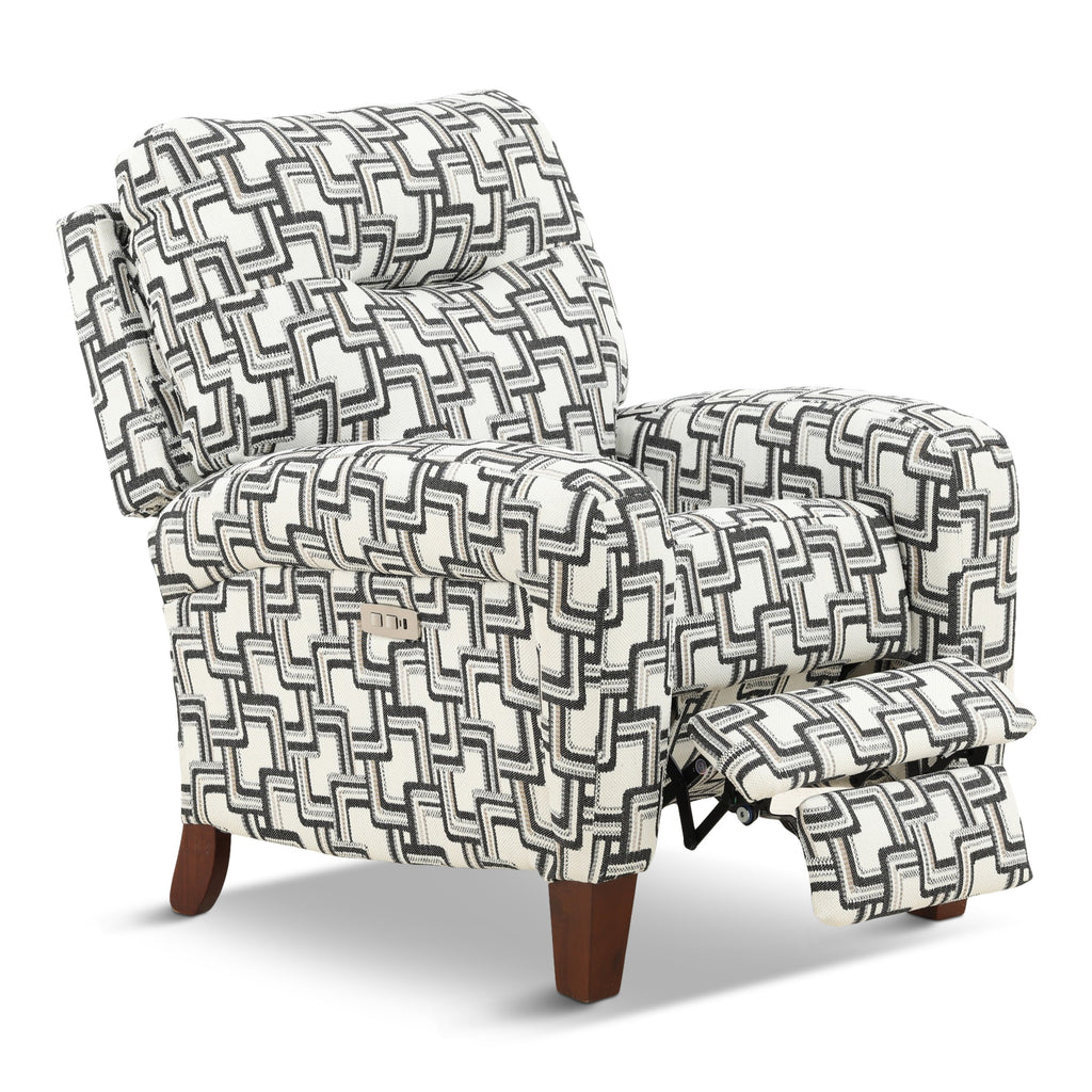 Davenport Power Hi-Leg Recliner - Reclining