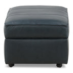 Hargrove Leather Storage Ottoman - Indoor