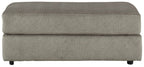 Soletren Oversized Accent Ottoman - Stone