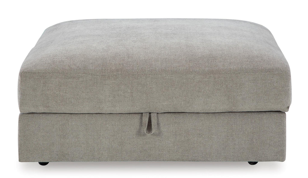 Aslan Court Storage Ottoman - Fabric