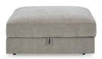 Aslan Court Storage Ottoman - Fabric