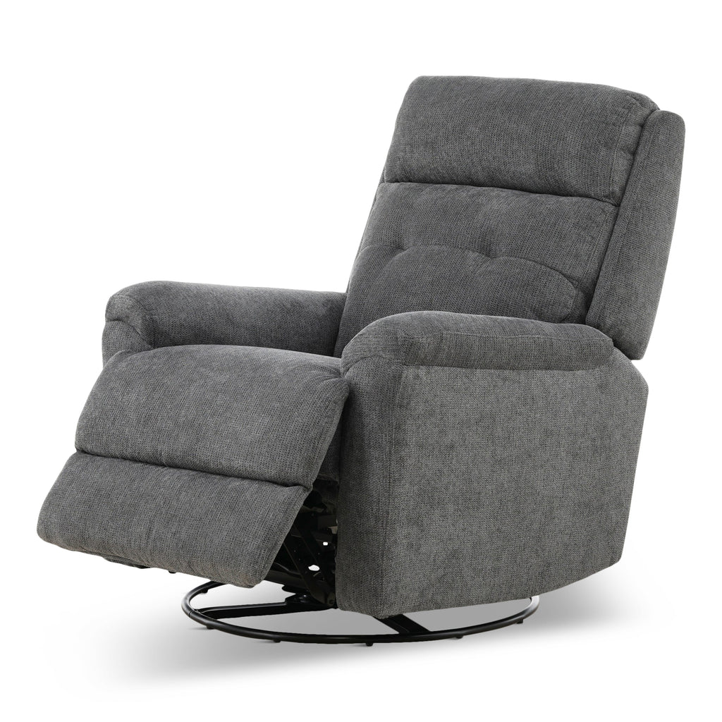 Sophisticated Perfect Match Power Swivel Gliding Recliner