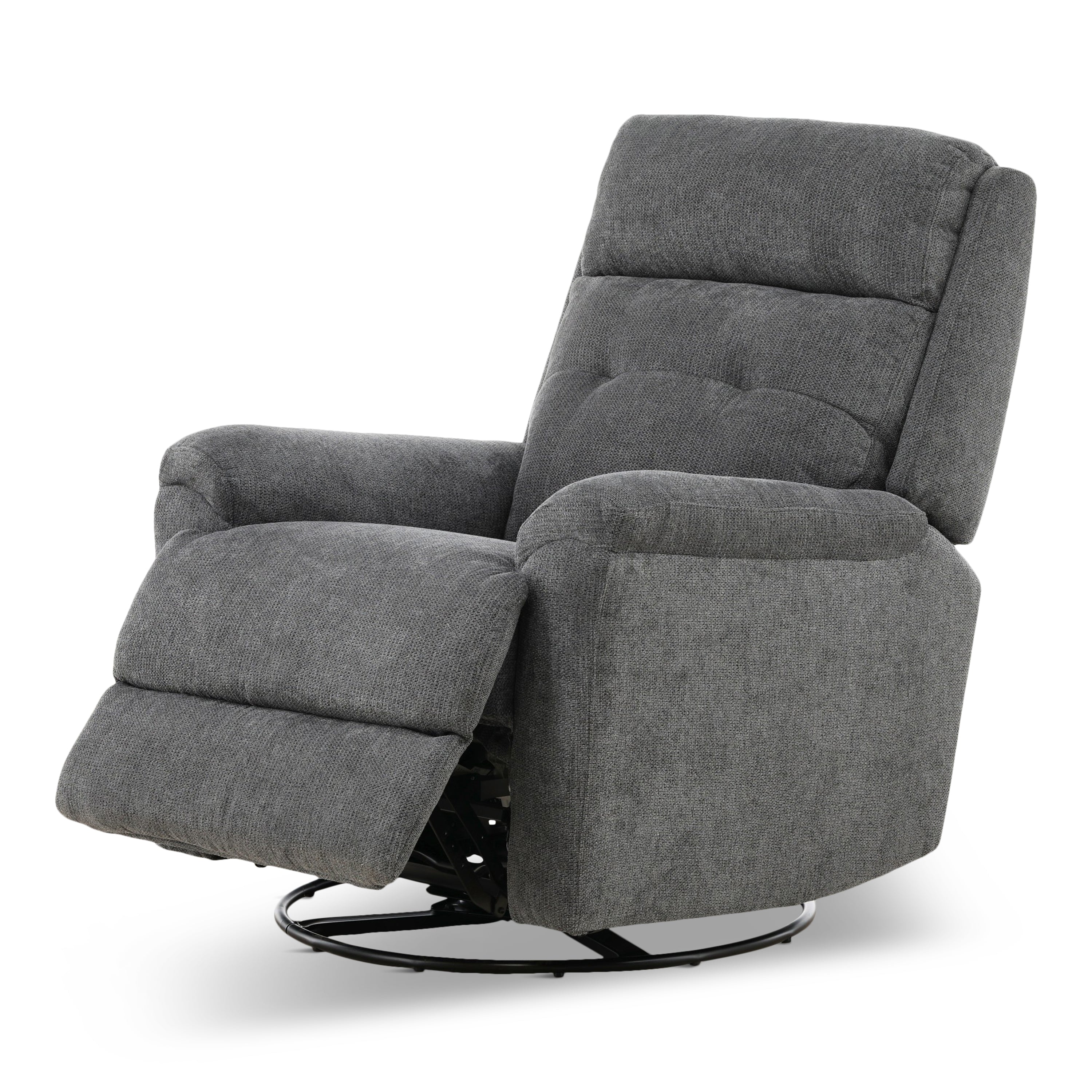 Sophisticated Perfect Match Power Swivel Gliding Recliner