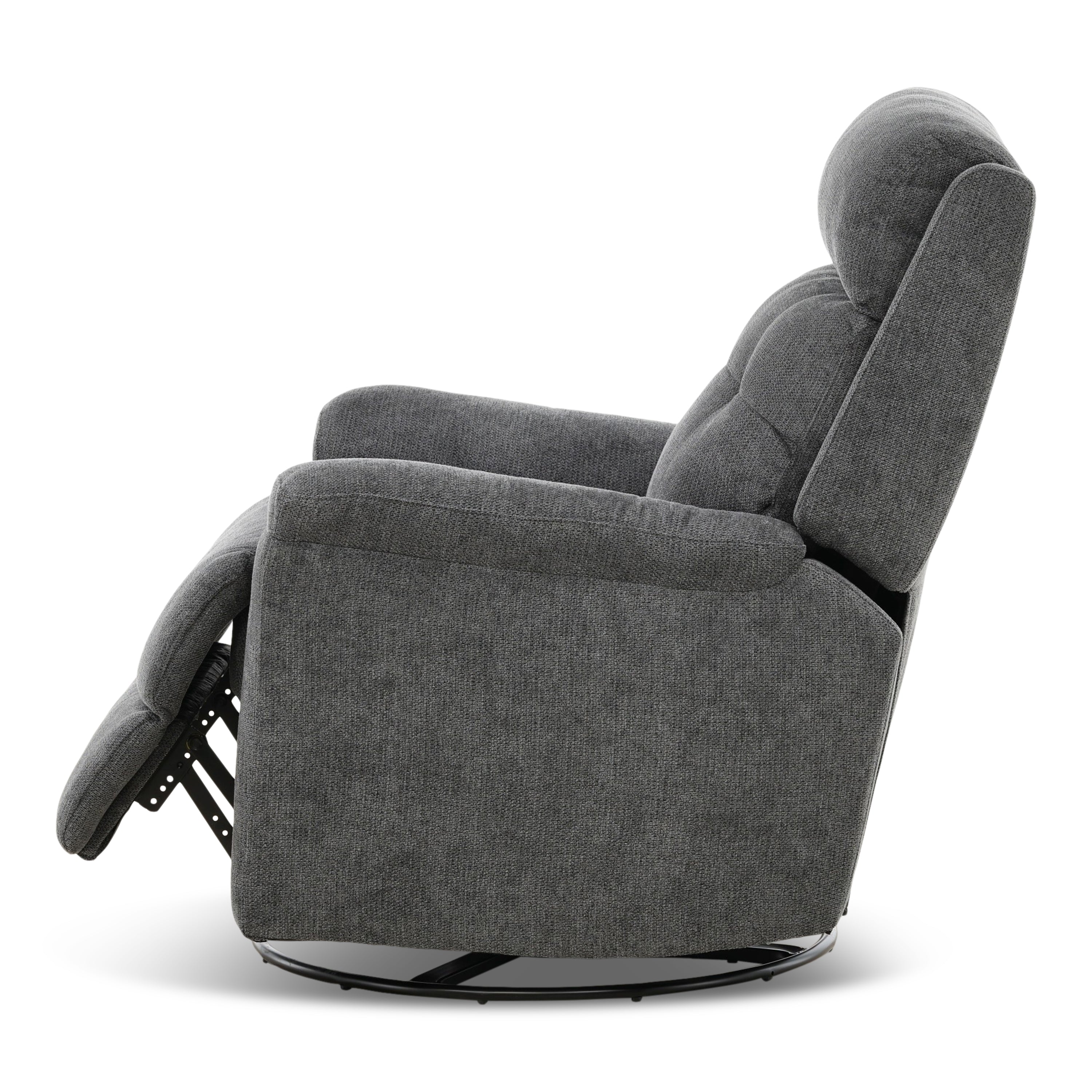 Sophisticated Perfect Match Power Swivel Gliding Recliner