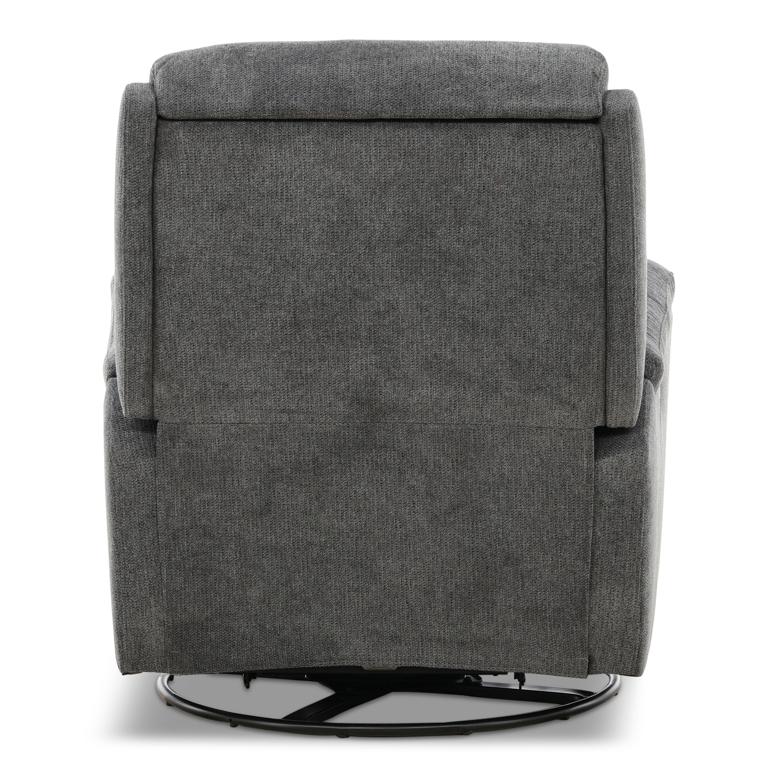 Sophisticated Perfect Match Power Swivel Gliding Recliner