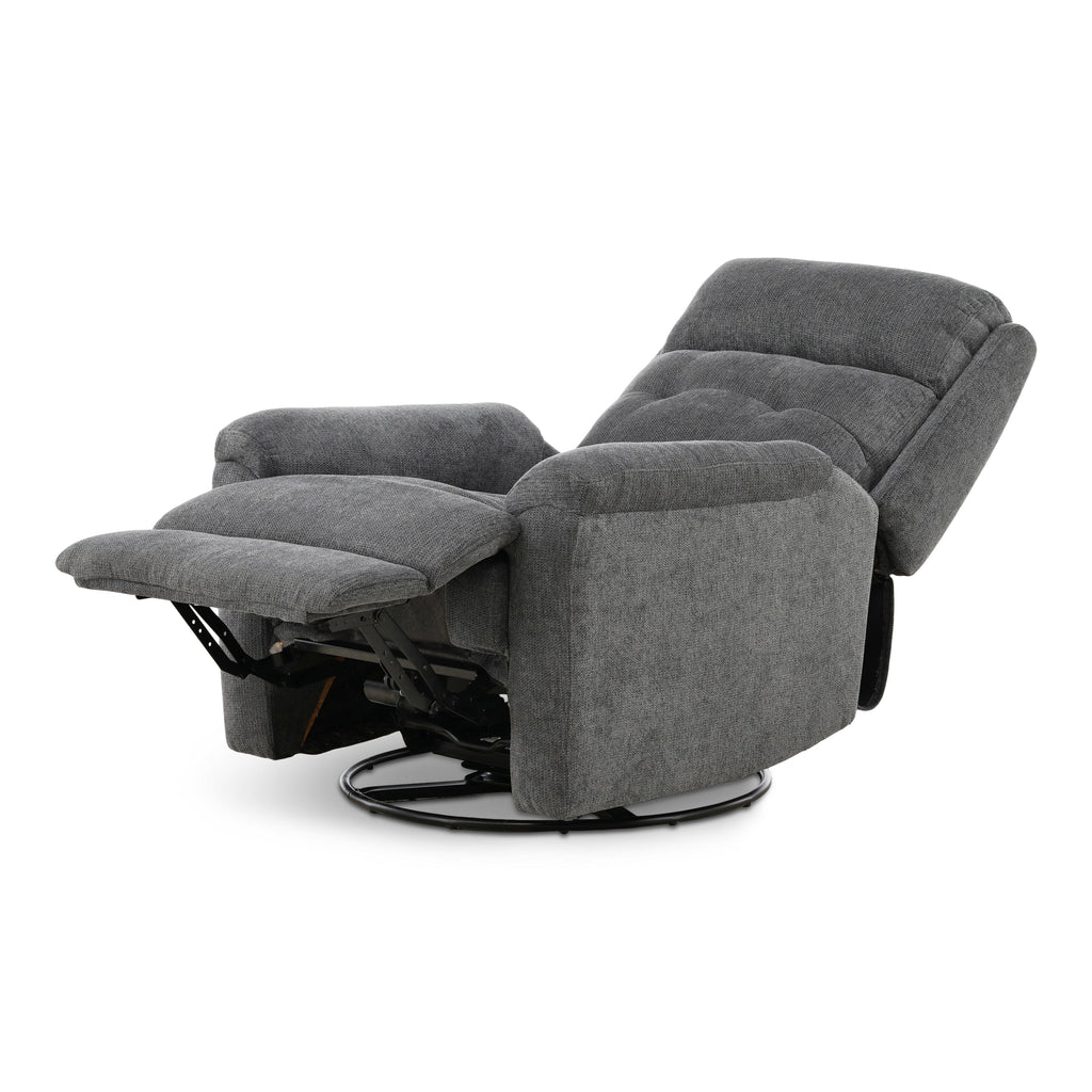 Sophisticated Perfect Match Power Swivel Gliding Recliner
