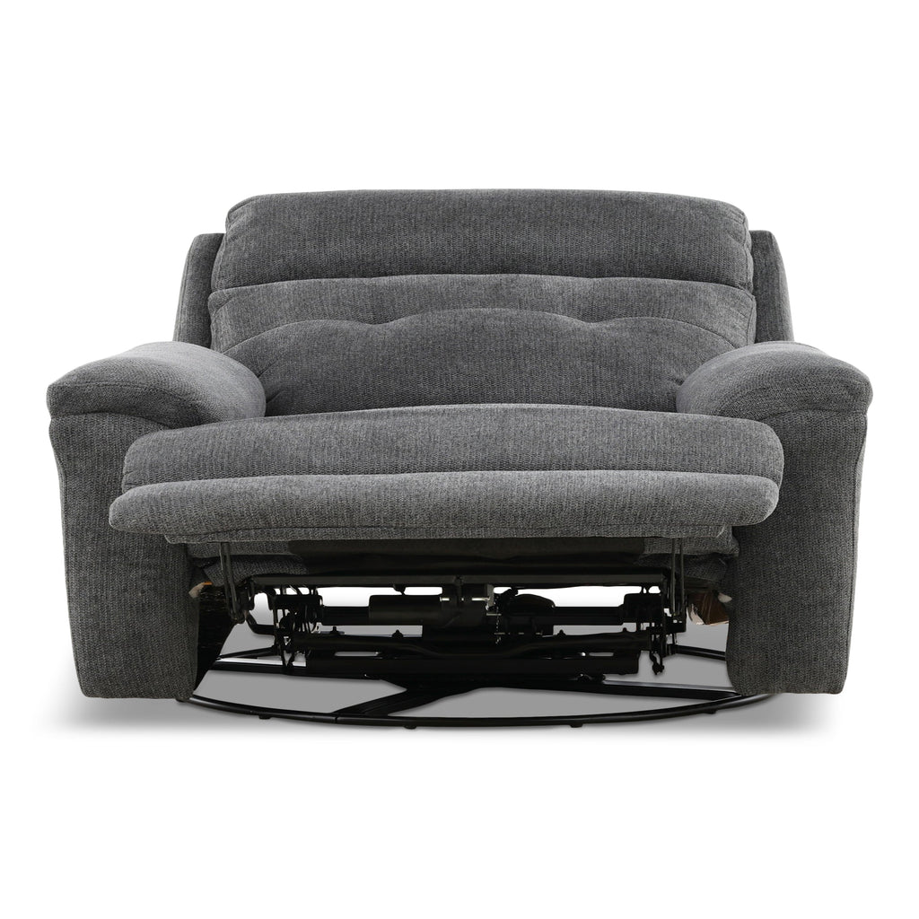 Sophisticated Perfect Match Power Swivel Gliding Recliner