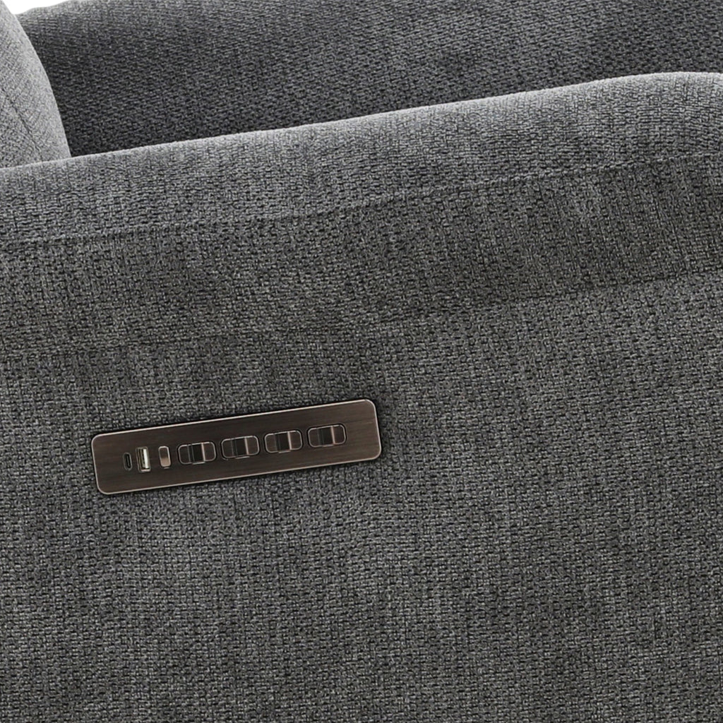 Sophisticated Perfect Match Power Swivel Gliding Recliner