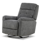 Sophisticated Perfect Match Power Swivel Gliding Recliner