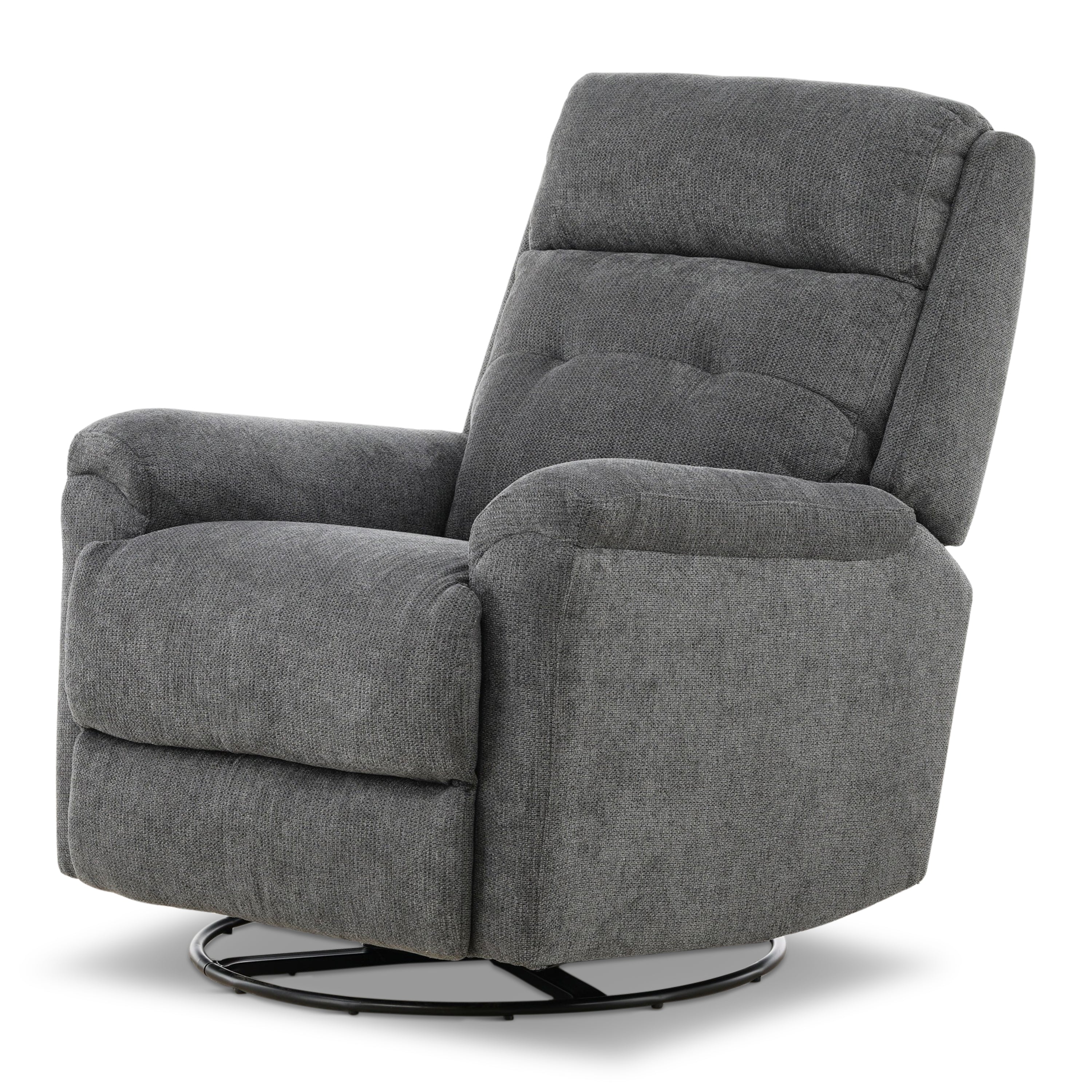 Sophisticated Perfect Match Power Swivel Gliding Recliner