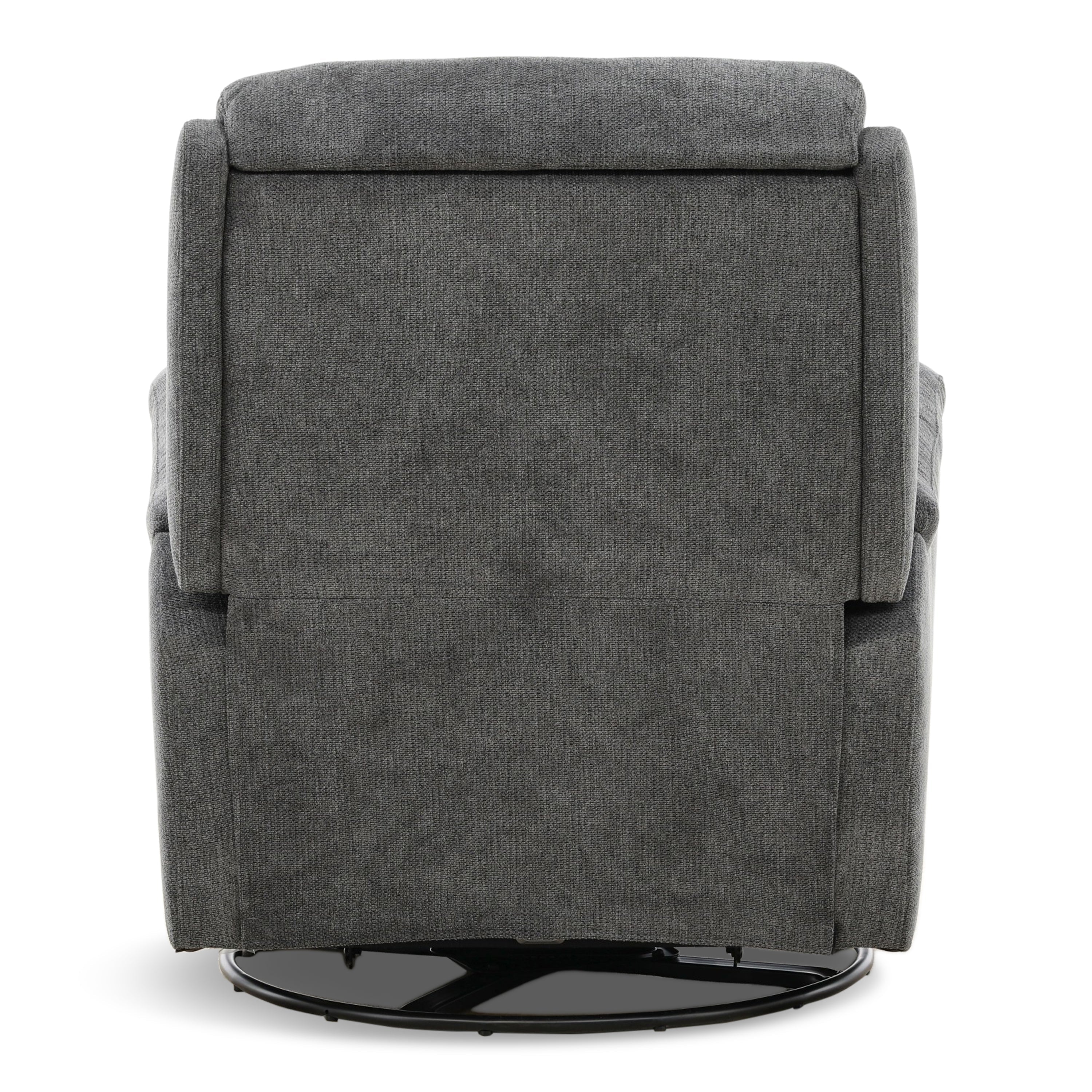 Sophisticated Perfect Match Power Swivel Gliding Recliner