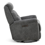 Sophisticated Perfect Match Power Swivel Gliding Recliner