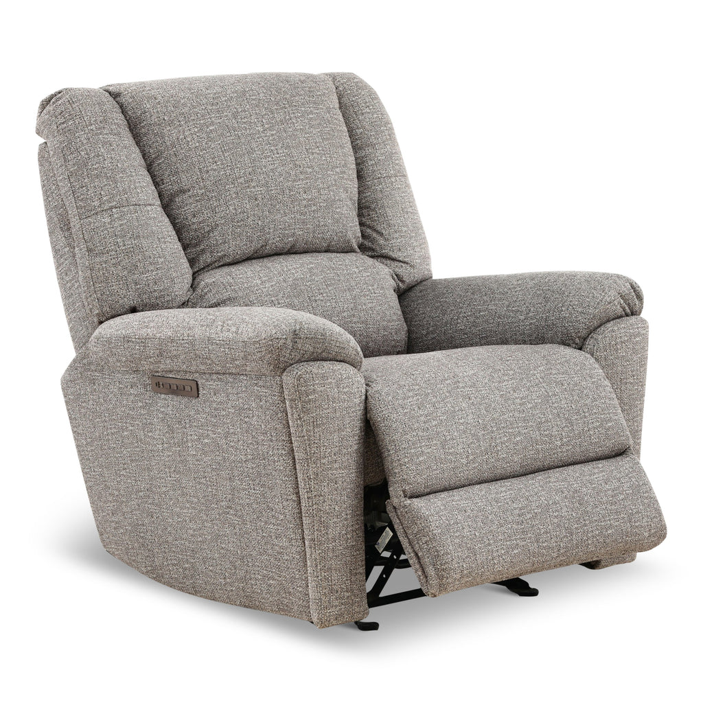 Plush Perfect Match Power Gliding Recliner