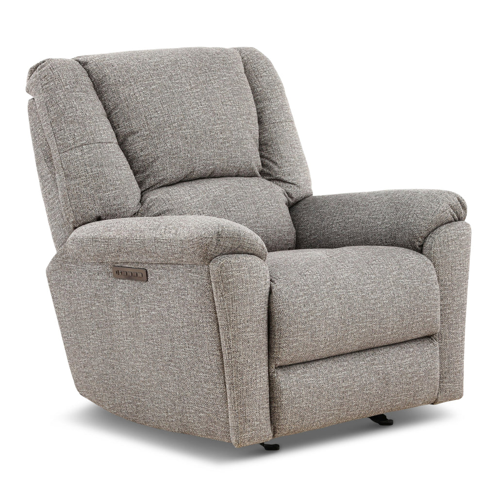 Plush Perfect Match Power Gliding Recliner