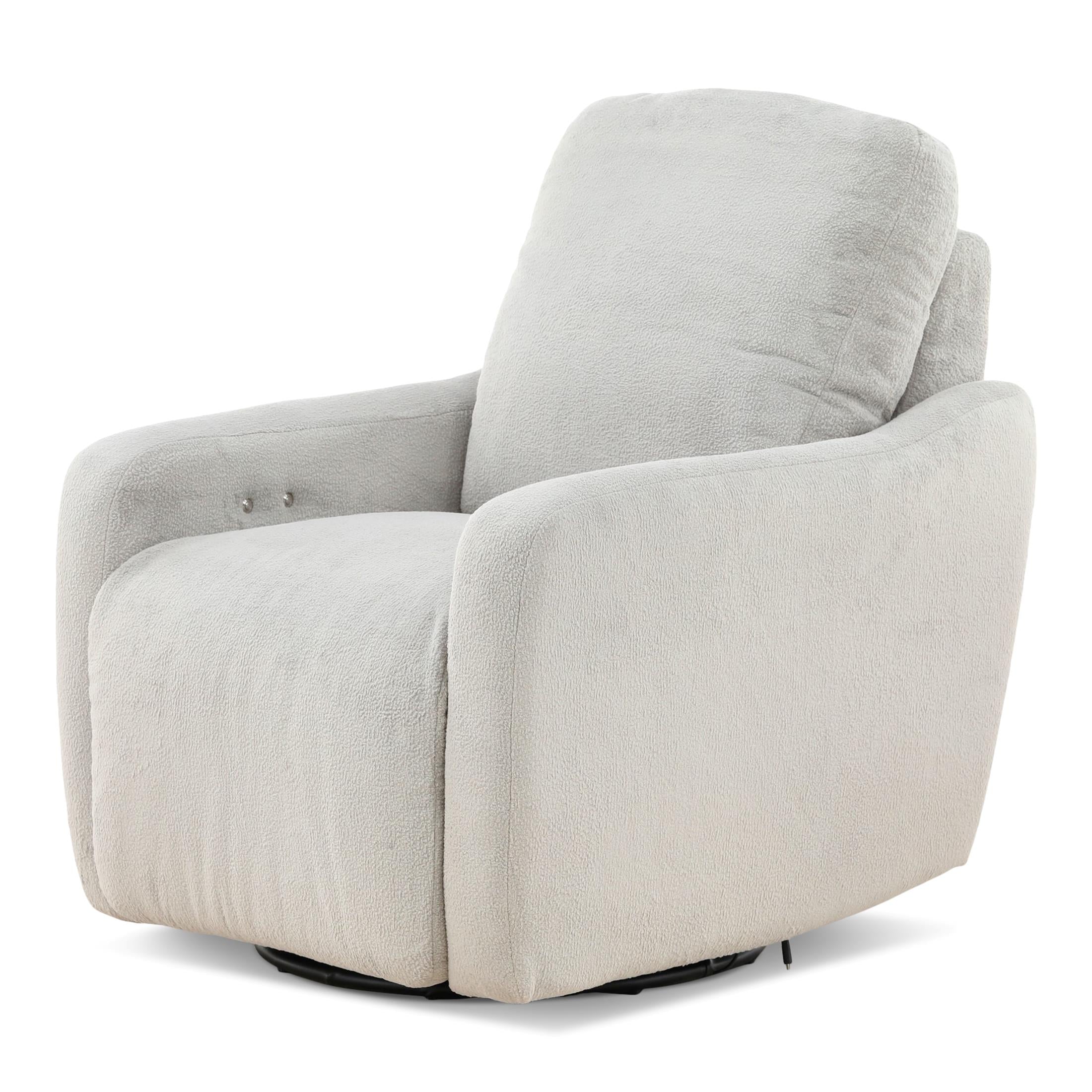 Brea Power Swivel Recliner - Fabric