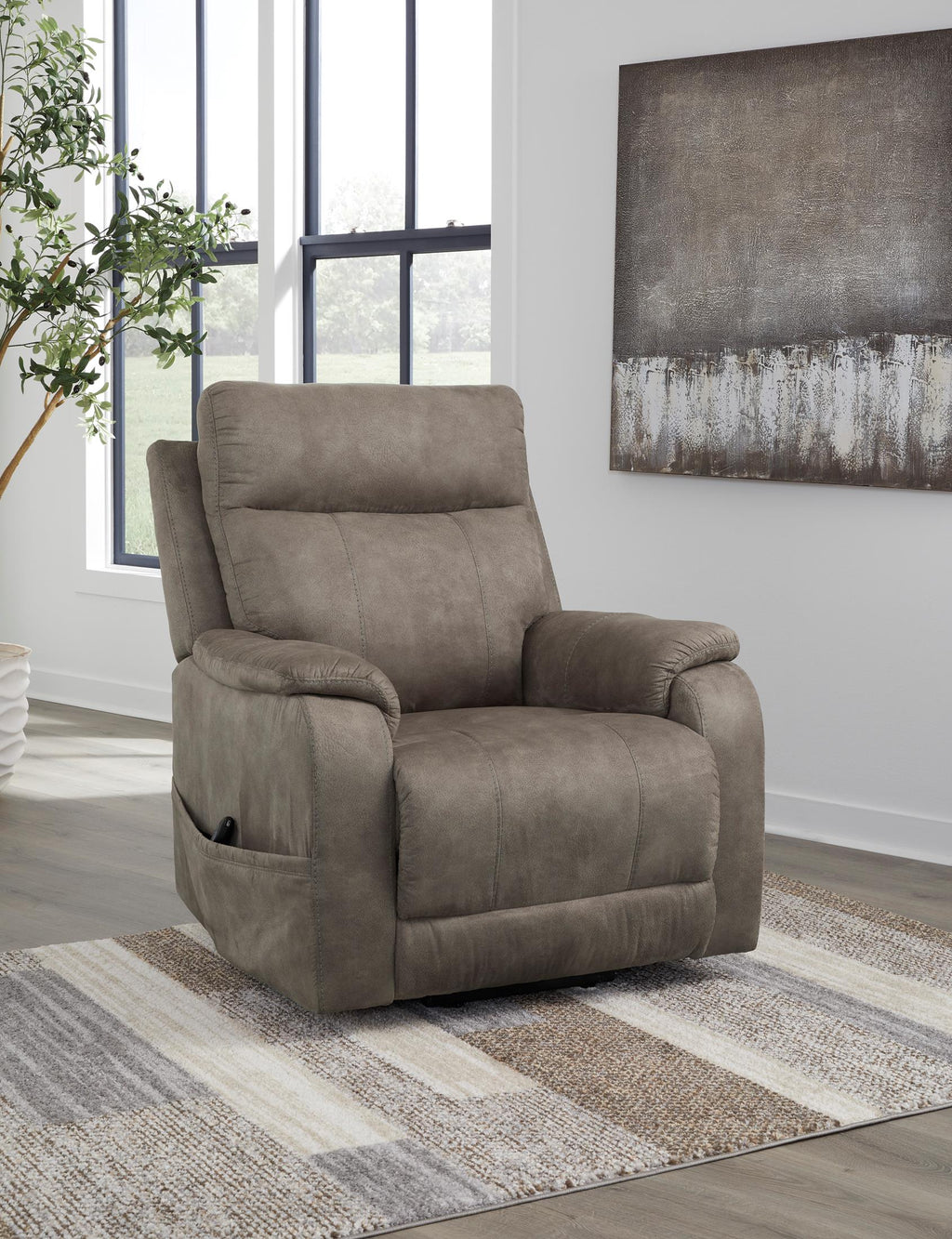 Crestmeade Power Lift Recliner - Reclining