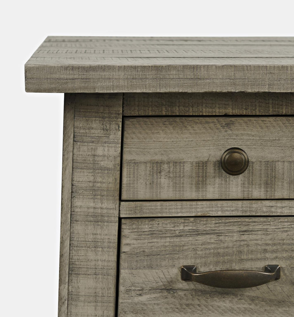 Driftwood Power Chairside End Table - Indoor