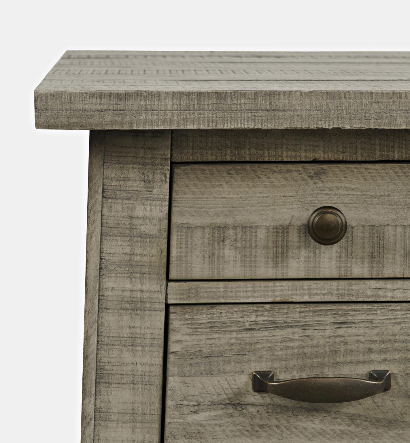 Driftwood Power Chairside End Table - Indoor