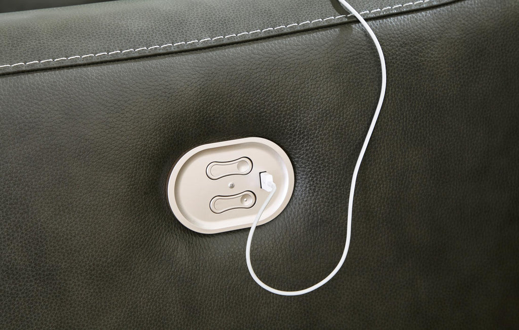 Center Line 7-Piece Power Reclining Sectional - Set