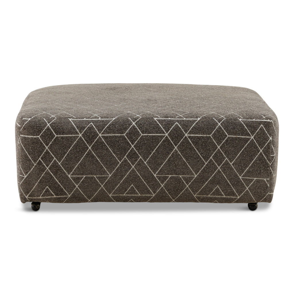 Elowen Cocktail Ottoman - Fabric