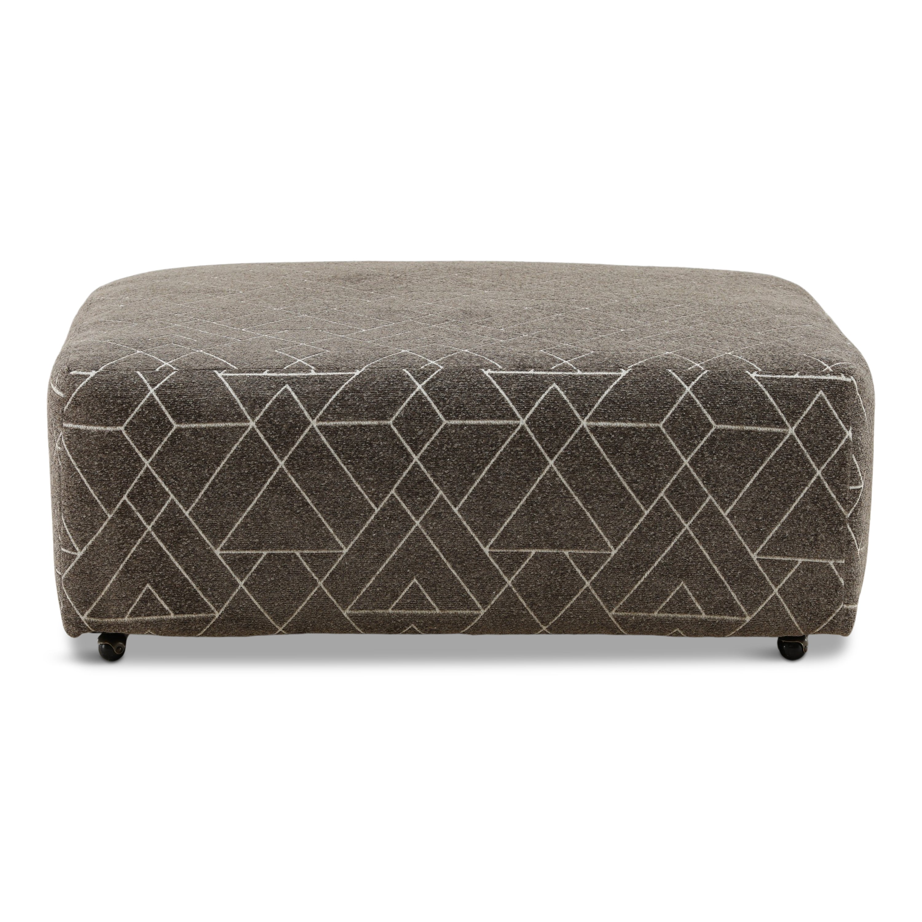 Elowen Cocktail Ottoman - Fabric