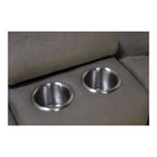 Darby Power Reclining Loveseat with Console - Fabric