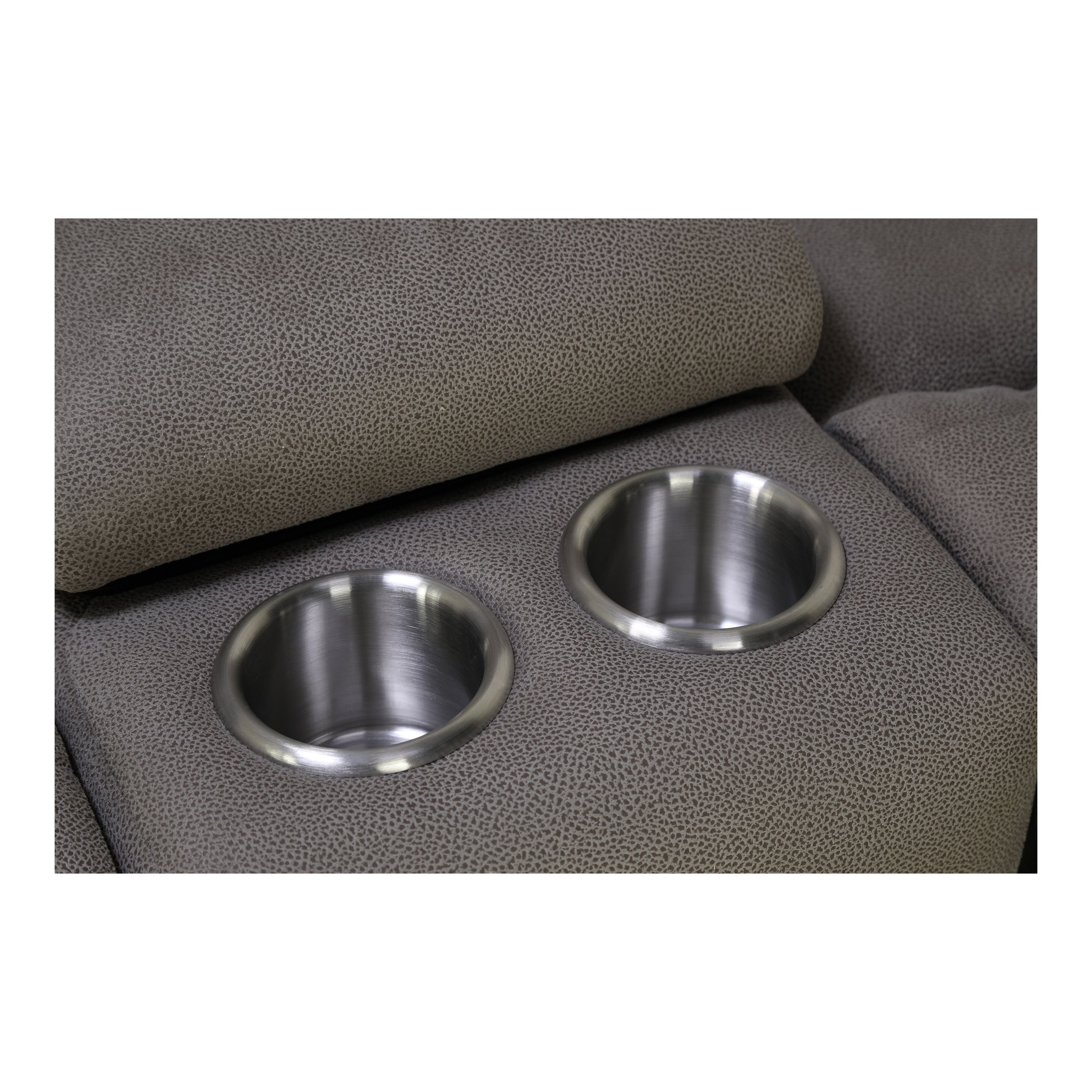 Darby Power Reclining Loveseat with Console - Fabric