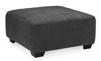 Ambee Oversized Accent Ottoman - Fabric