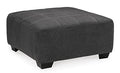 Ambee Oversized Accent Ottoman - Fabric