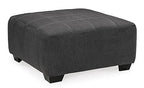 Ambee Oversized Accent Ottoman - Fabric