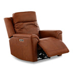 Adrian Leather Power Recliner - Reclining