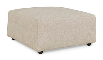 Edenfield Oversized Accent Ottoman - Fabric