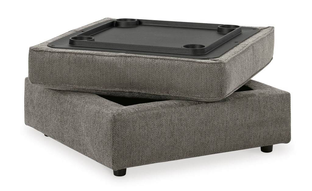O'Phannon Storage Ottoman - Putty