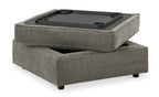 O'Phannon Storage Ottoman - Putty