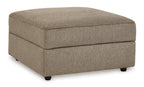 O'Phannon Storage Ottoman - Putty