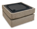 O'Phannon Storage Ottoman - Putty