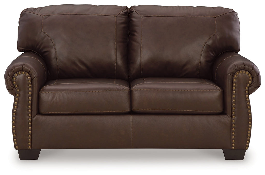 Colleton Leather Loveseat - Indoor