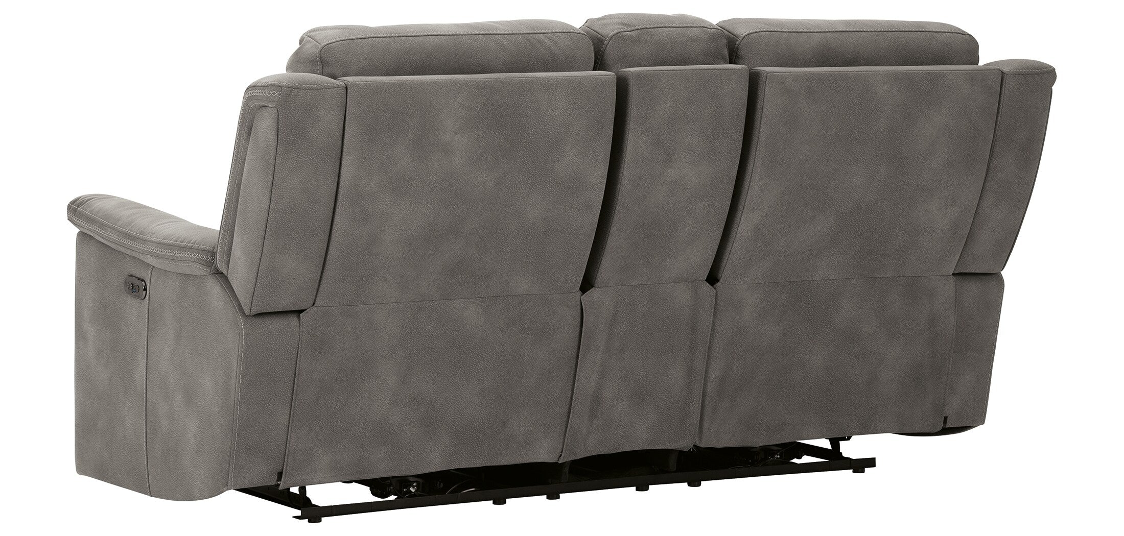 Next-Gen DuraPella Power Reclining Loveseat with Console - Fabric