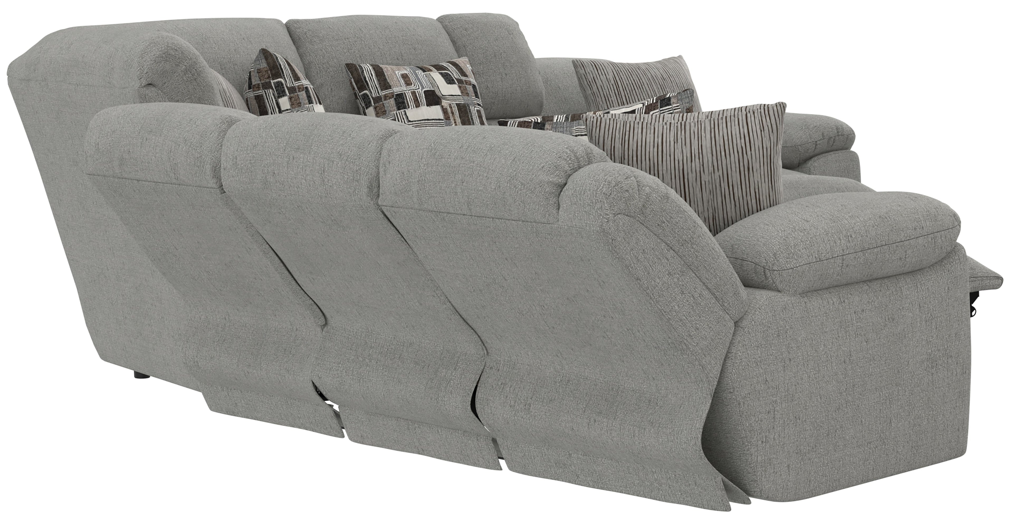 Lowell 3-Piece Reclining Sectional