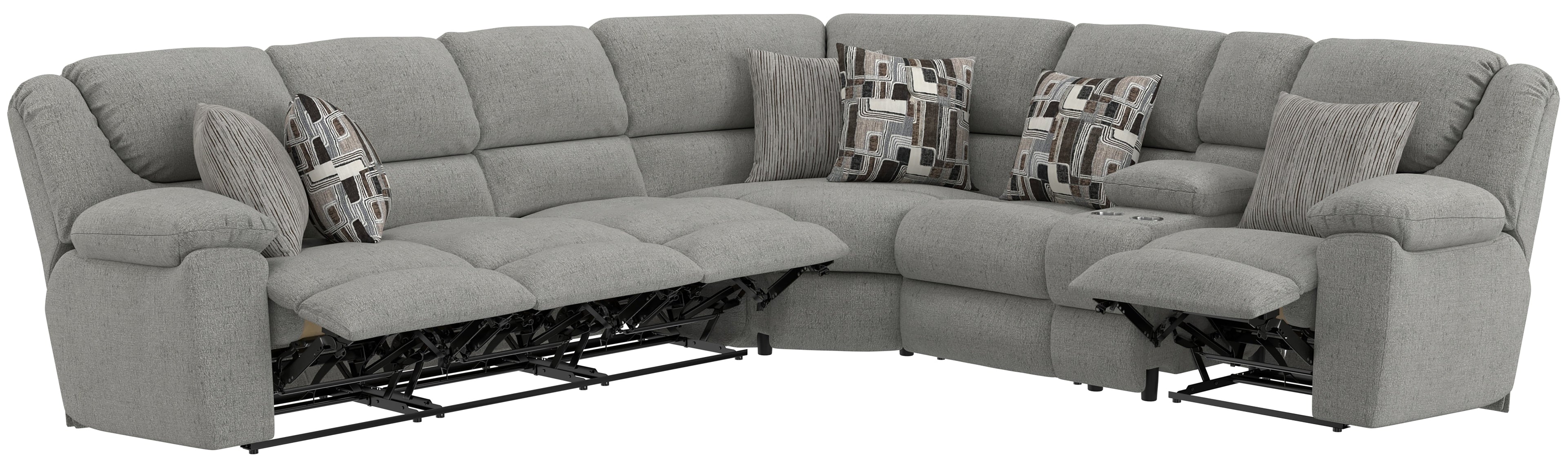 Lowell 3-Piece Reclining Sectional