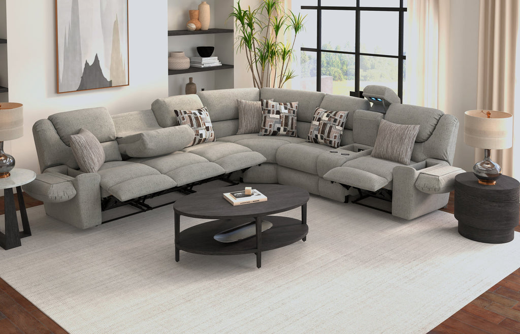 Lowell 3-Piece Reclining Sectional