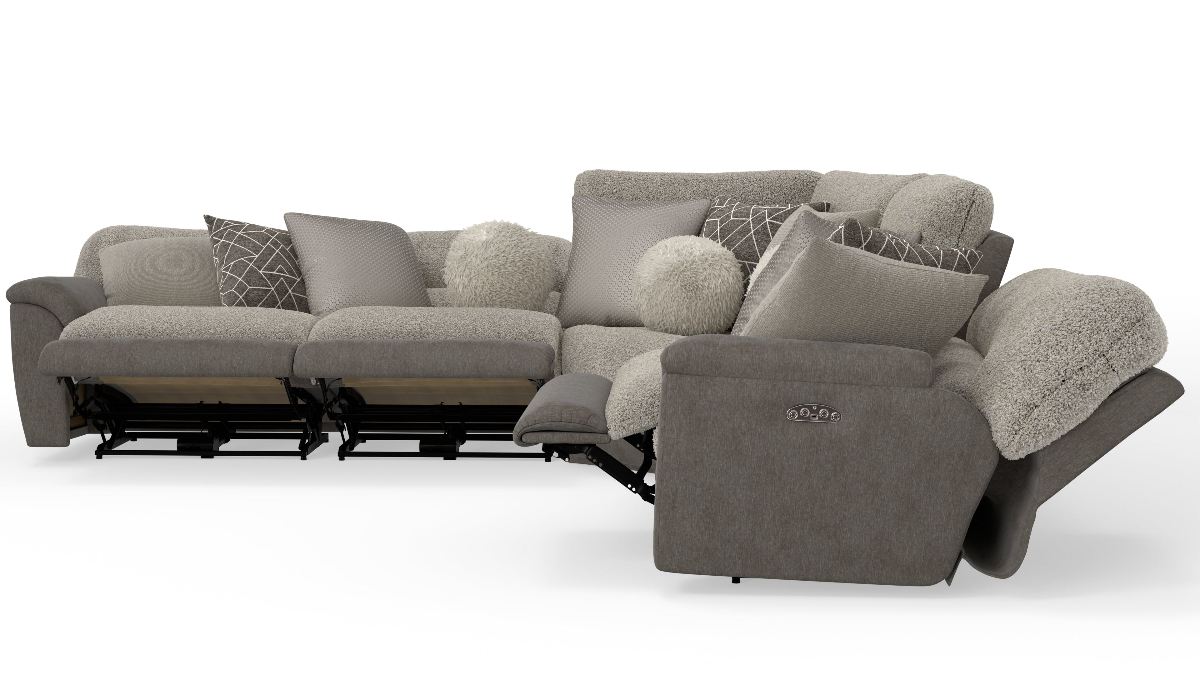 Elowen 5-Piece Power Reclining Sectional - Set