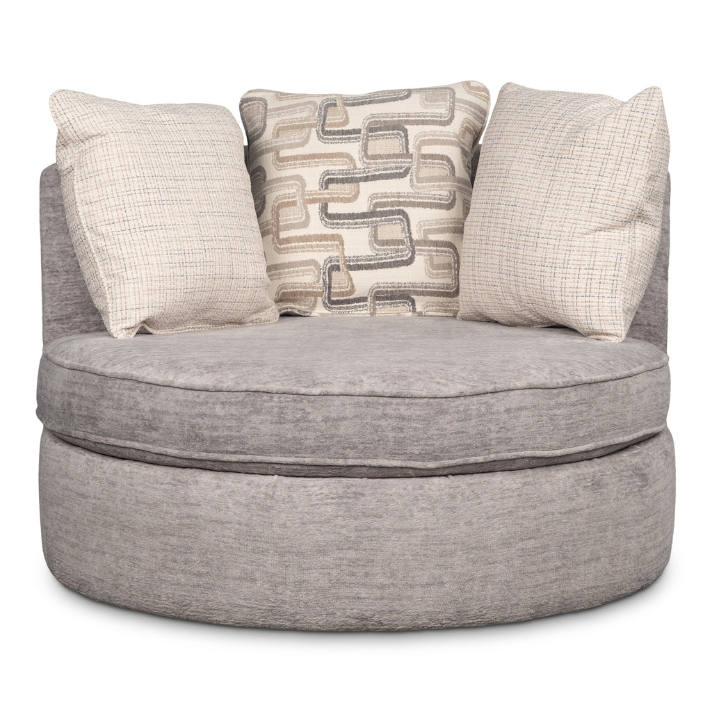 Adelaide Swivel Chair - Fabric